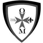 Oscar Mike Radio shield logo - Veterans in Action