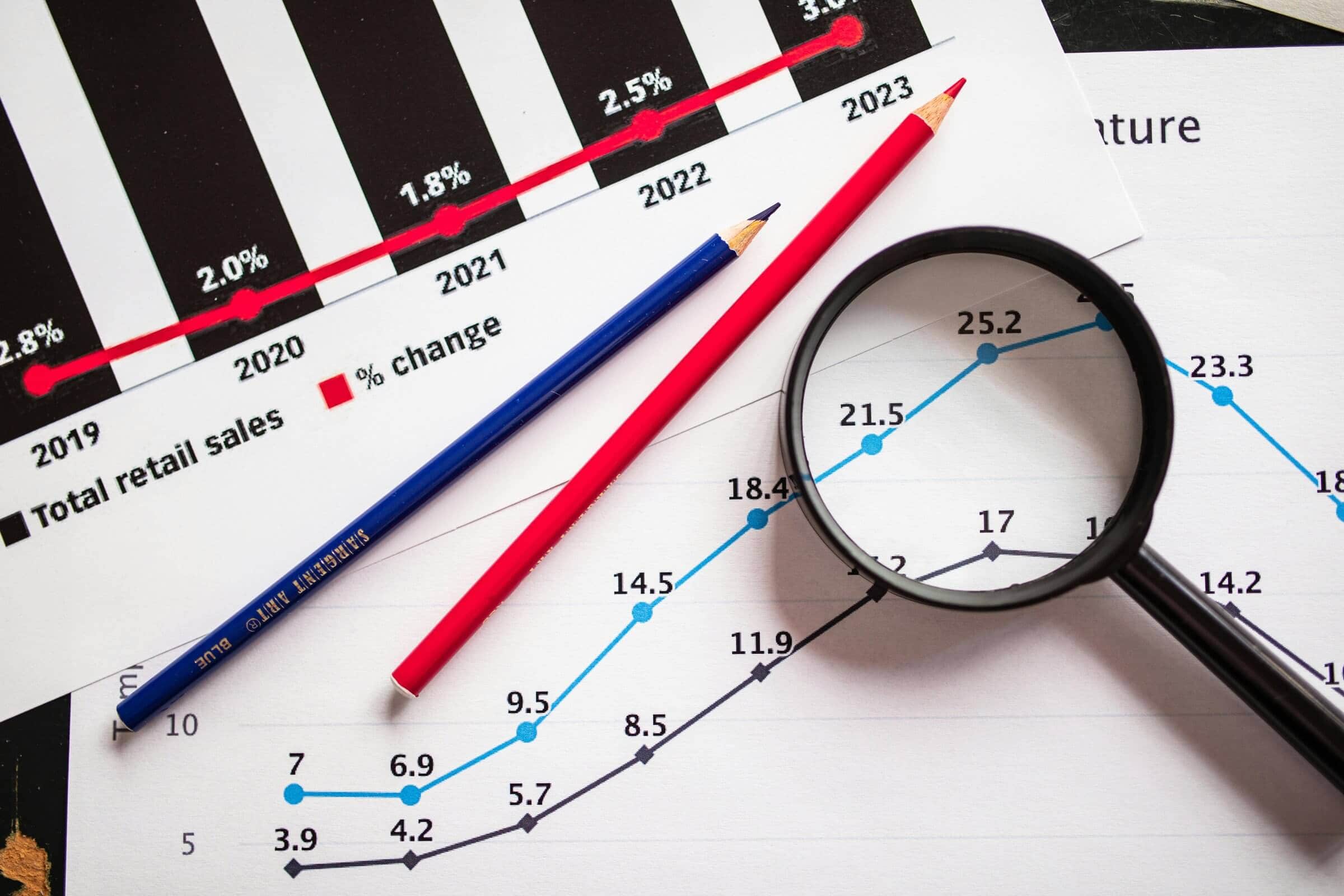 data scientist analyzing AI search citation trends across various industry sectors on a dashboard